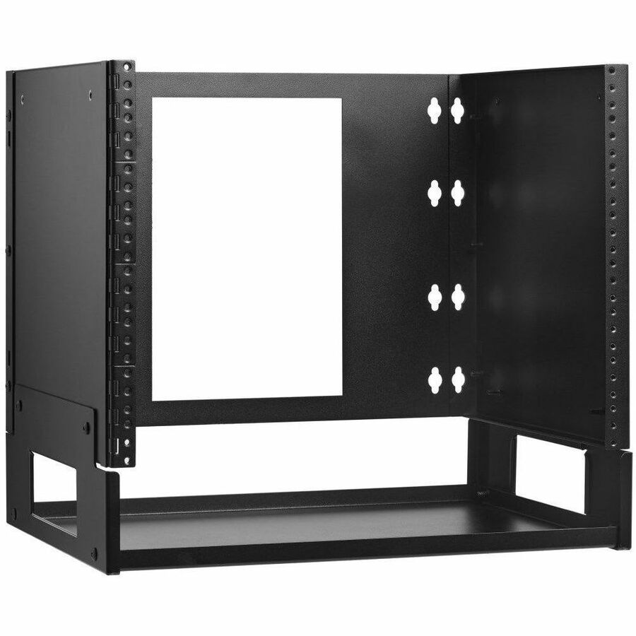Tripp Lite 8U Wall-Mount Bracket with Shelf for Small Switches and Patch Panels, Hinged - 150 lb Load Capacity - eCommerce Business Prime