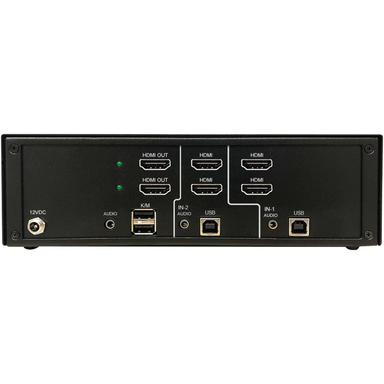 Tripp Lite Secure KVM Switch, 2-Port, Dual Head, HDMI to HDMI, 4K, NIAP PP4.0, Audio, TAA - 2 Computer(s) - 1 Local User(s) - 3840 x 2160 - 50 Hz, 60 Hz - 4 x USB - 6 x HDMI - TAA Compliant - eCommerce Business Prime
