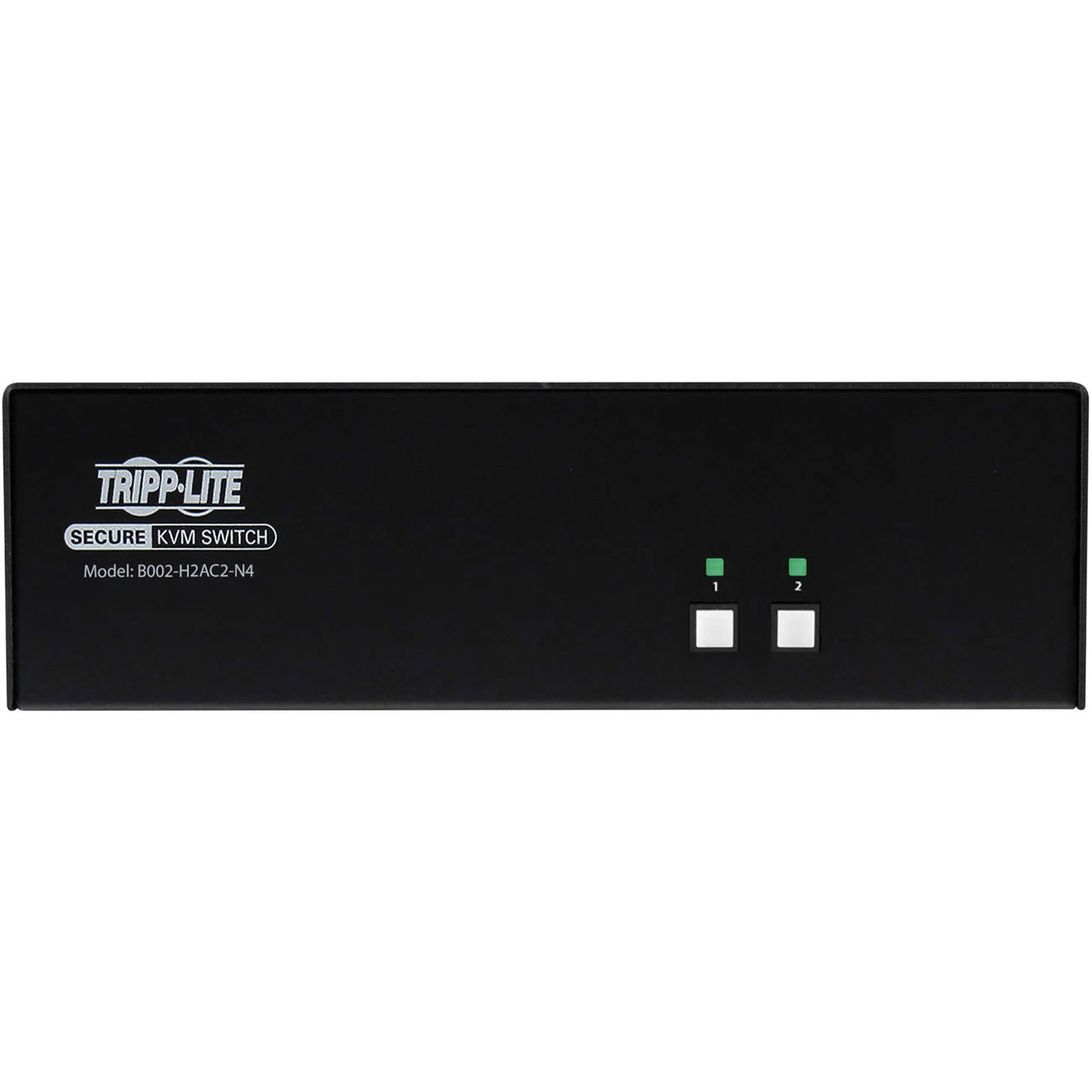 Tripp Lite Secure KVM Switch, 2-Port, Dual Head, HDMI to HDMI, 4K, NIAP PP4.0, Audio, CAC, TAA - 2 Computer(s) - 1 Local User(s) - 3840 x 2160 - 50 Hz, 60 Hz - 7 x USB - 6 x HDMI - TAA Compliant - eCommerce Business Prime