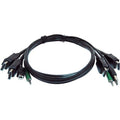 Black Box Secure KVM Cable - Each end (1) USB, (1) or (2) DisplayPort, (1) 3.5mm Audio - 10 ft KVM Cable for KVM Switch, PC - First End: 1 x USB - Male, 2 x DisplayPort 1.2 Digital Audio/Video - Male, - SKVMCBL-2DP-10TAA - eCommerce Business Prime