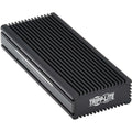 Tripp Lite USB-C to M.2 NVMe and SATA SSD (M-Key) Gaming Enclosure Adapter - USB 3.2 Gen 2 (10 Gbps), LEDs - 1 x SSD Supported - 1 x Total Bay - Aluminum, Nickel - eCommerce Business Prime