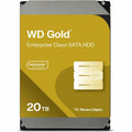 WD Gold WD202KRYZ 20 TB Hard Drive - 3.5" Internal - SATA (SATA/600) - Conventional Magnetic Recording (CMR) Method - Storage System Device Supported - 7200rpm - 5 Year Warranty - eCommerce Business Prime