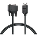 Alogic Elements DisplayPort to DVI Cable - Male to Male - 2m - 6.56 ft DisplayPort/DVI-D Video Cable for Notebook, Video Device, Projector, Monitor, Computer - First End: 1 x DisplayPort Digital Audio - EL2DPDVI-02 - eCommerce Business Prime