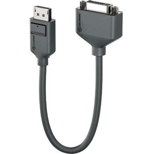 Alogic Elements DisplayPort to DVI Adapter - Male to Female - 20cm - 7.87" DisplayPort/DVI-D Video Cable for Notebook, Video Device, Projector, Monitor, Computer - First End: 1 x DisplayPort Digital A - EL2DPDVI-ADP - eCommerce Business Prime