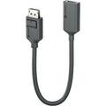 Alogic Elements DisplayPort/HDMI Audio/Video Cable - 7.87" DisplayPort/HDMI A/V Cable for Notebook, Audio/Video Device, Projector, Monitor, Computer - First End: 1 x DisplayPort Digital Audio/Video -  - EL2DPHD-ADP - eCommerce Business Prime
