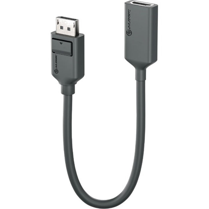 Alogic Elements DisplayPort/HDMI Audio/Video Cable - 7.87" DisplayPort/HDMI A/V Cable for Notebook, Audio/Video Device, Projector, Monitor, Computer - First End: 1 x DisplayPort Digital Audio/Video -  - EL2DPHD-ADP - eCommerce Business Prime