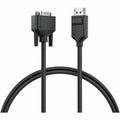 Alogic Display Port to VGA Cable - Elements Series - Male to Male - 1m - 3.28 ft DisplayPort/VGA Video Cable for Video Device, Computer - First End: 1 x DisplayPort Digital Audio/Video - Male - Second - EL2DPVGA-01 - eCommerce Business Prime