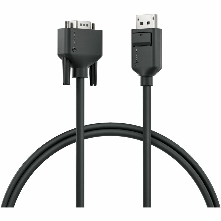 Alogic Display Port to VGA Cable - Elements Series - Male to Male - 1m - 3.28 ft DisplayPort/VGA Video Cable for Video Device, Computer - First End: 1 x DisplayPort Digital Audio/Video - Male - Second - EL2DPVGA-01 - eCommerce Business Prime