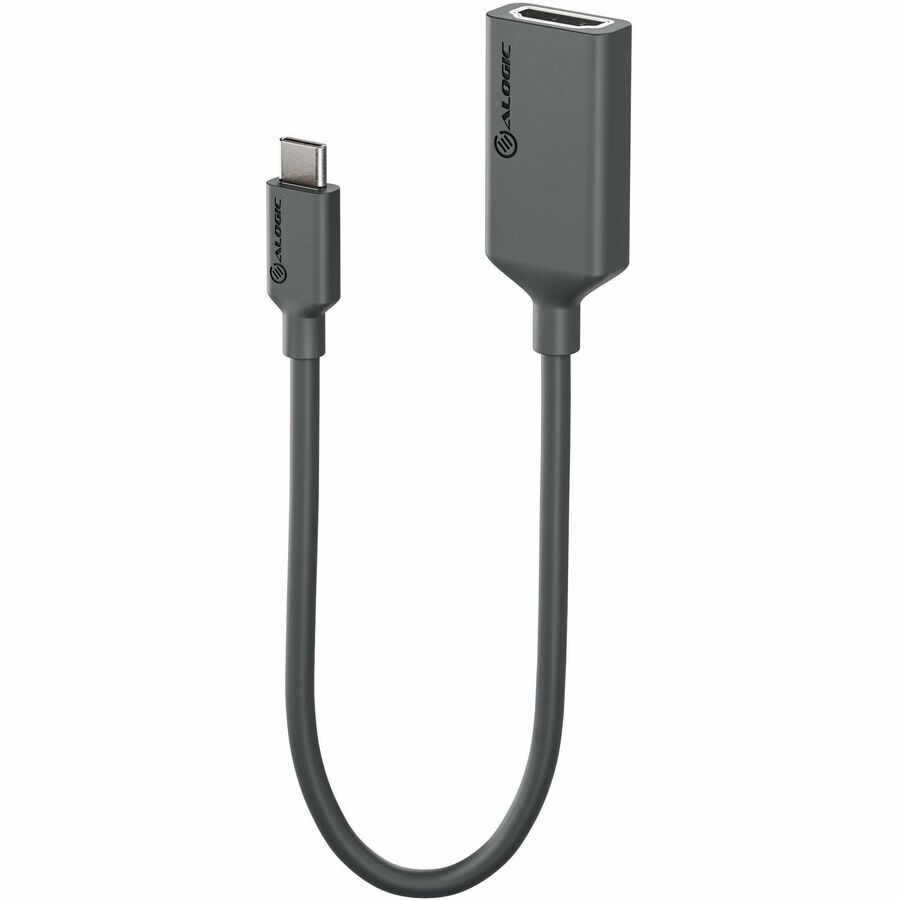 Alogic Elements Series USB-C to HDMI Adapter with 4K Support - Male to Female - 20cm - 7.87" HDMI/USB-C A/V Cable for Audio/Video Device, Computer, Monitor, Notebook, Projector, Home Theater System -  - EL2UCHD-ADP - eCommerce Business Prime