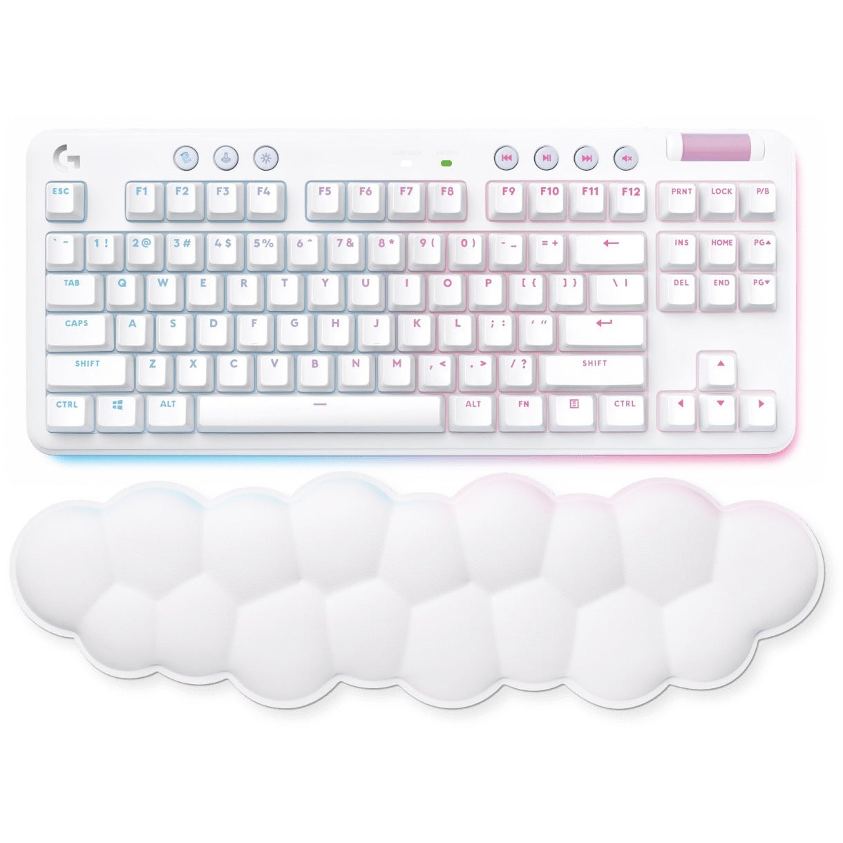 Logitech G715 Gaming Keyboard - Wireless Connectivity - Bluetooth - RGB LED - 87 Key Volume Control Hot Key(s) - PC, Mac - Mechanical Keyswitch - eCommerce Business Prime