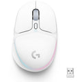 Logitech G705 Gaming Mouse - Wireless - Bluetooth/Radio Frequency - Yes - White Mist - USB - 8200 dpi - 6 Button(s) - 6 Programmable Button(s) LOGITECH