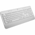 Logitech Signature K650 Wireless Comfort Keyboard - Wireless Connectivity - Bluetooth/RF - 32.81 ft - PC, Mac - AA Battery Size Supported - Off White - eCommerce Business Prime
