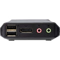ATEN 2-Port USB-C DisplayPort Hybrid Cable KVM Switch CS52DP - 2 Computer(s) - 1 Local User(s) - 4096 x 2160 - 5 x USB - Rack-mountable - 2 x DisplayPort - eCommerce Business Prime