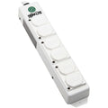 Tripp Lite Safe-IT UL 2930 Medical-Grade Power Strip for Patient Care Vicinity, 6 Hospital-Grade Outlets, Safety Covers, Antimicrobial, 6 ft. Cord, Dual Ground - NEMA 5-15P-HG - 6 x NEMA 5-15R-HG - 6  - PS-606-HGDG - eCommerce Business Prime