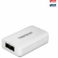 TRENDnet 2-Port Gigabit PoE++ Extender, 1 x Gigabit PoE++ In Port, 2 x Gigabit PoE Out Ports, Extends 100m (328 ft) Up to 200m (656 ft), Daisy Chain 4 Units for up to 500m (1640 ft), Black, TPE-BE200 - 2 x Gigabit Ethernet Output Port(s) - 60 W - eCommerce Business Prime