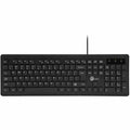 SIIG Waterproof & Dustproof USB Multimedia Keyboard - Waterproof & Dustproof USB Multimedia Keyboard, IP68, Fully Sealed, 104 Keys, Quiet Keycaps, Non-slip, Plug-n-play, for Window desktop or notebook - JK-US0U11-S1 - eCommerce Business Prime