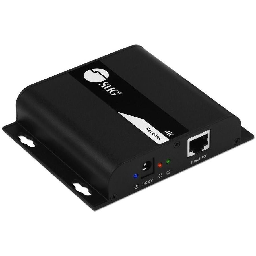 SIIG HDMI 4K30Hz HDbitT over IP Extender - Receiver - Additional receiver unit for CE-H25D11-S2 kit, adds an additional display to a single transmitter within your network, 4K30Hz, 394ft/120m, HDCP 1.4, One to Many, Many-to-Many, IR Control - eCommerce Business Prime
