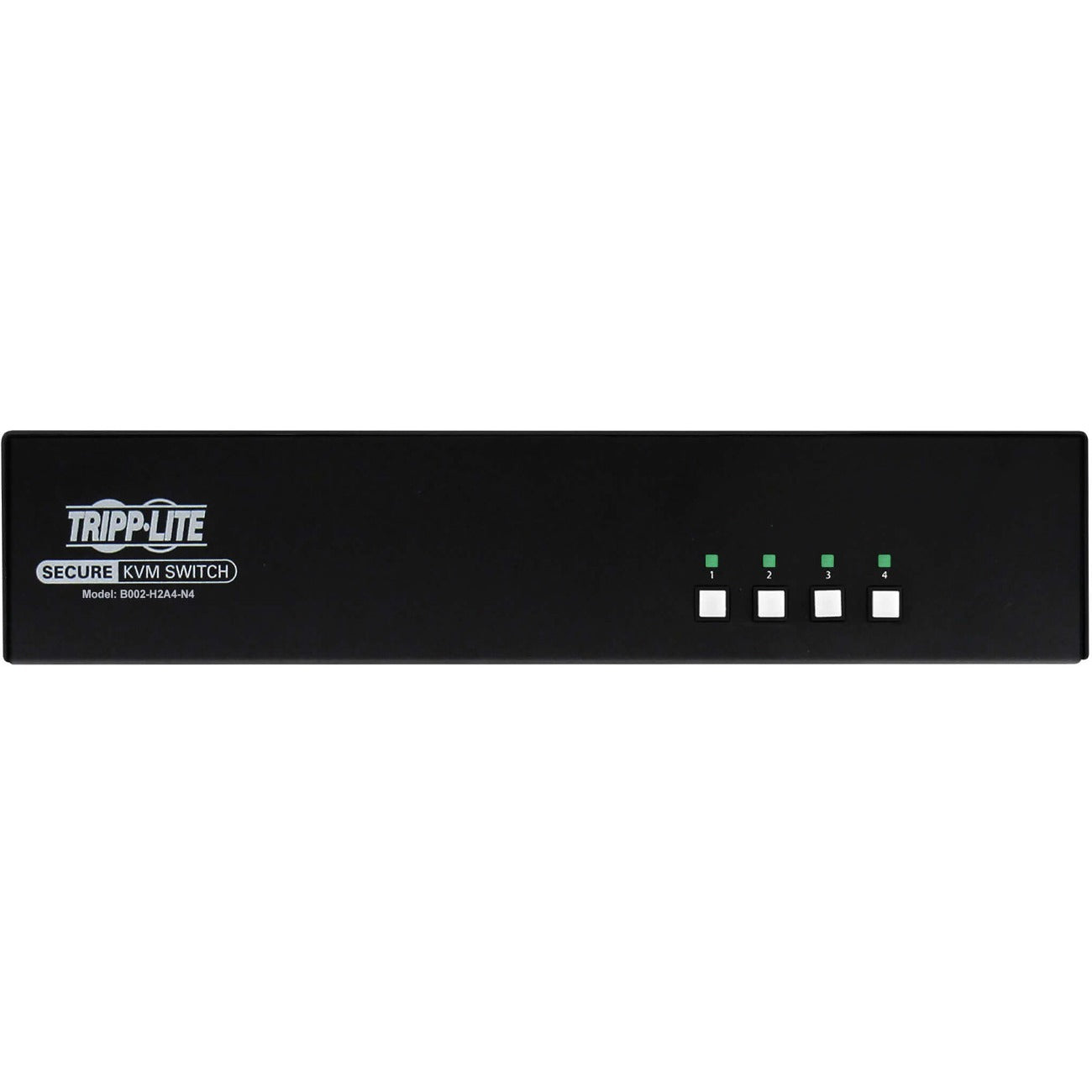 Tripp Lite B002-H2A4-N4 4-Port Dual-Monitor NIAP PP4.0-Certified HDMI KVM Switch - 4 Computer(s) - 1 Local User(s) - 3840 x 2160 - 50 Hz, 60 Hz - 6 x USB - 10 x HDMI - TAA Compliant - eCommerce Business Prime