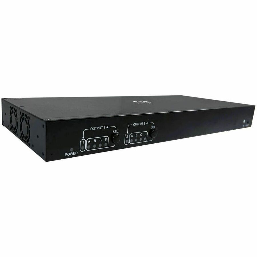 Tripp Lite 4x2 Matrix switch - 3840 x 2160 - 4K - Twisted Pair - 4 x 2 - Display, Blu-ray Disc Player, Set-top Box, Media Center, Projector, Computer, TV - TAA Compliant - B127A-4X2-BH2PH - eCommerce Business Prime