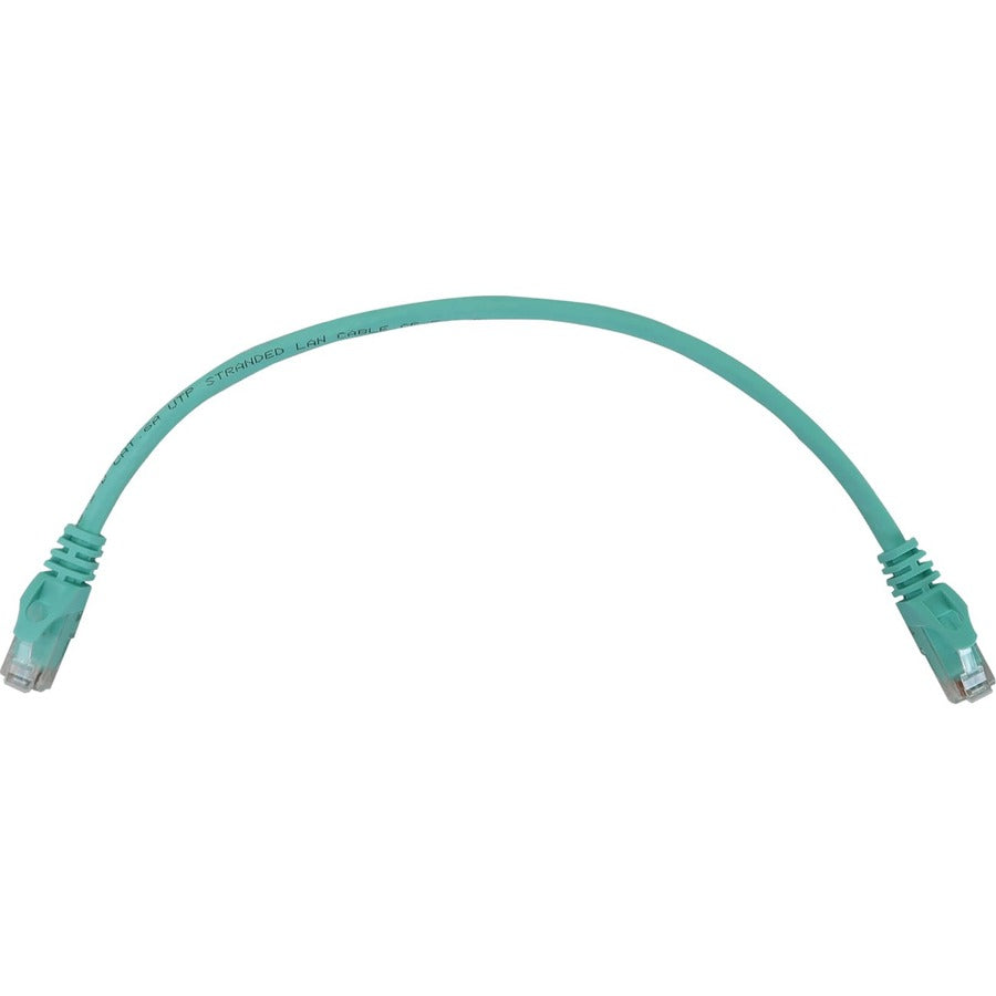 Tripp Lite N261-001-AQ Cat.6a UTP Network Cable - 1 ft Category 6a Network Cable for Network Device, Switch, Patch Panel, Server, Router, Hub, Printer, Computer, Photocopier, Modem, Security Camera, . - N261-001-AQ - eCommerce Business Prime