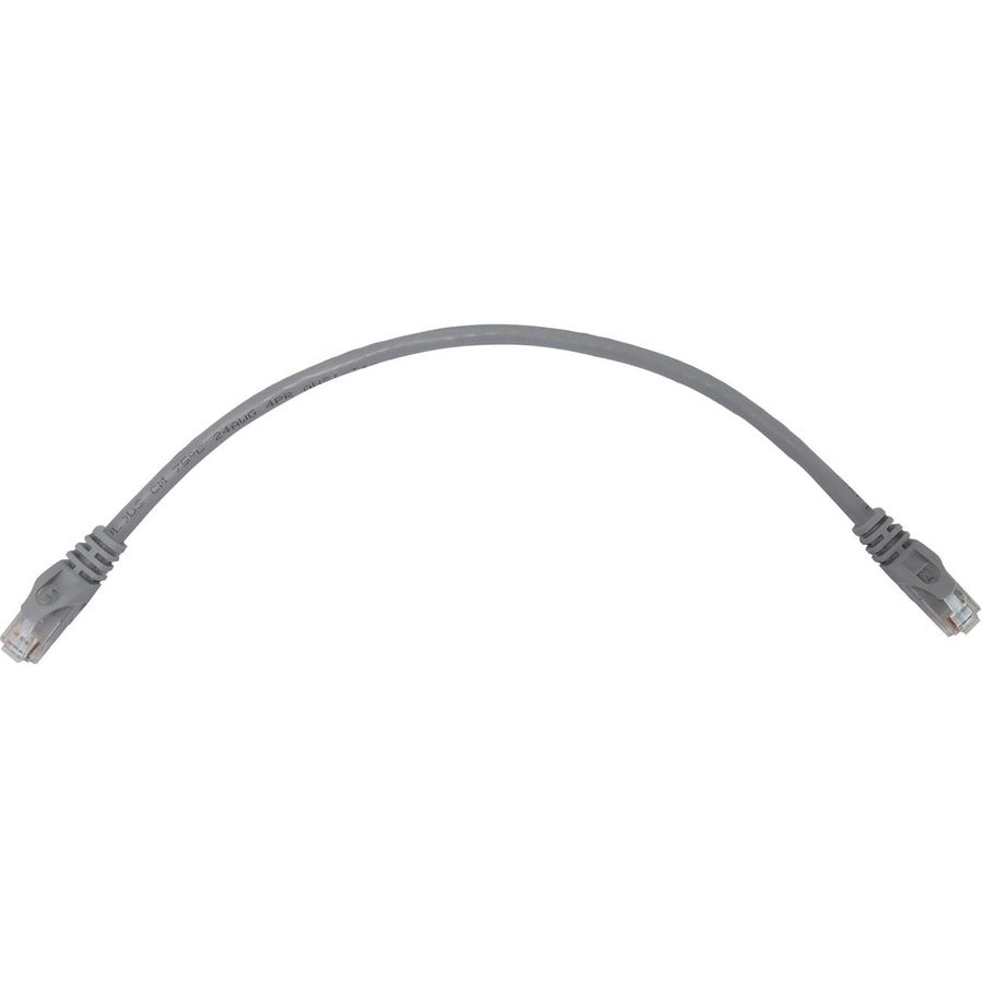 Tripp Lite N261-001-GY Cat.6a UTP Network Cable - 1 ft Category 6a Network Cable for Network Device, Switch, Patch Panel, Server, Router, Hub, Printer, Computer, Photocopier, Modem, Security Camera, . - N261-001-GY - eCommerce Business Prime