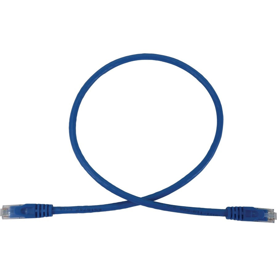Tripp Lite N261-002-BL Cat.6a UTP Network Cable - 2 ft Category 6a Network Cable for Network Device, Switch, Patch Panel, Server, Router, Hub, Printer, Computer, Photocopier, Modem, Security Camera, . - N261-002-BL - eCommerce Business Prime