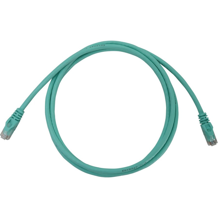 Tripp Lite N261-006-AQ Cat.6a UTP Network Cable - 6 ft Category 6a Network Cable for Network Device, Switch, Patch Panel, Server, Router, Hub, Printer, Computer, Photocopier, Modem, Security Camera, . - N261-006-AQ - eCommerce Business Prime