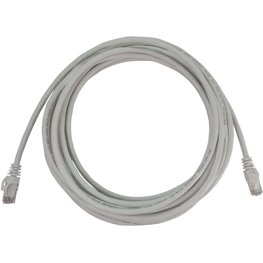 Tripp Lite N261-025-WH Cat.6a UTP Network Cable - 25 ft Category 6a Network Cable for Network Device, Switch, Patch Panel, Server, Router, Hub, Printer, Computer, Photocopier, Modem, Security Device,  - N261-025-WH - eCommerce Business Prime