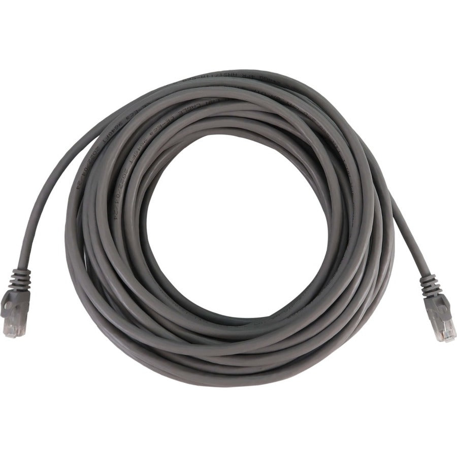 Tripp Lite N261-050-GY Cat.6a UTP Network Cable - 50 ft Category 6a Network Cable for Network Device, Switch, Patch Panel, Server, Router, Hub, Printer, Computer, Photocopier, Modem, Security Camera,  - N261-050-GY - eCommerce Business Prime