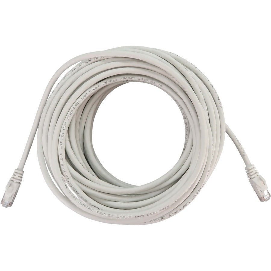 Tripp Lite N261-050-WH Cat.6a UTP Network Cable - 50 ft Category 6a Network Cable for Network Device, Switch, Patch Panel, Server, Router, Hub, Printer, Computer, Photocopier, Modem, Security Camera,  - N261-050-WH - eCommerce Business Prime