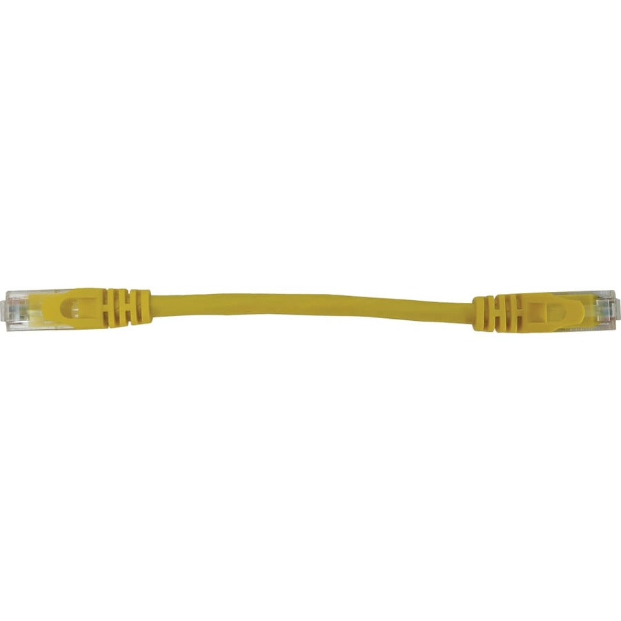 Tripp Lite N261-06N-YW Cat.6a UTP Network Cable - 6" Category 6a Network Cable for Network Device, Switch, Patch Panel, Server, Router, Hub, Printer, Computer, Photocopier, Modem, Security Camera, ... - N261-06N-YW - eCommerce Business Prime