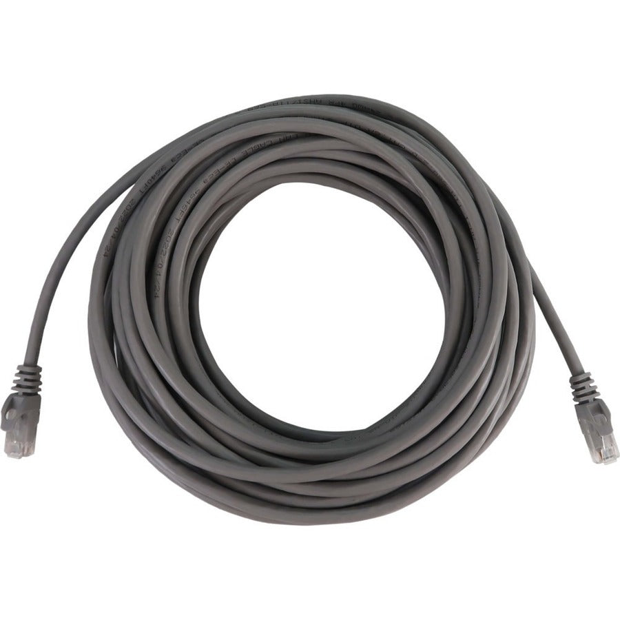 Tripp Lite N261-100-GY Cat.6a UTP Network Cable - 100 ft Category 6a Network Cable for Network Device, Switch, Patch Panel, Server, Router, Hub, Printer, Computer, Photocopier, Modem, Security Camera, - N261-100-GY - eCommerce Business Prime