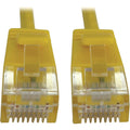 Tripp Lite N261-S03-YW Cat6a UTP Patch Network Cable - 3 ft Category 6a Network Cable for Network Device, Server, Switch, Router, Hub, Printer, Computer, Photocopier, Modem, PoE Device, Patch Panel, . - N261-S03-YW - eCommerce Business Prime