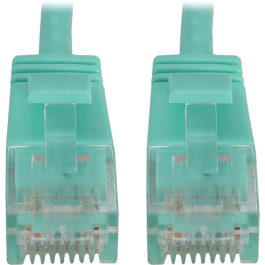 Tripp Lite N261-S05-AQ Cat6a UTP Patch Network Cable - 5 ft Category 6a Network Cable for Network Device, Server, Switch, Router, Hub, Printer, Computer, Photocopier, Modem, PoE Device, Patch Panel, . - N261-S05-AQ - eCommerce Business Prime