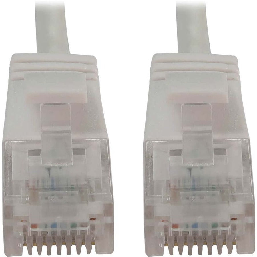 Tripp Lite N261-S05-WH Cat6a UTP Patch Network Cable - 5 ft Category 6a Network Cable for Network Device, Server, Switch, Router, Hub, Printer, Computer, Photocopier, Modem, PoE Device, Patch Panel, . - N261-S05-WH - eCommerce Business Prime