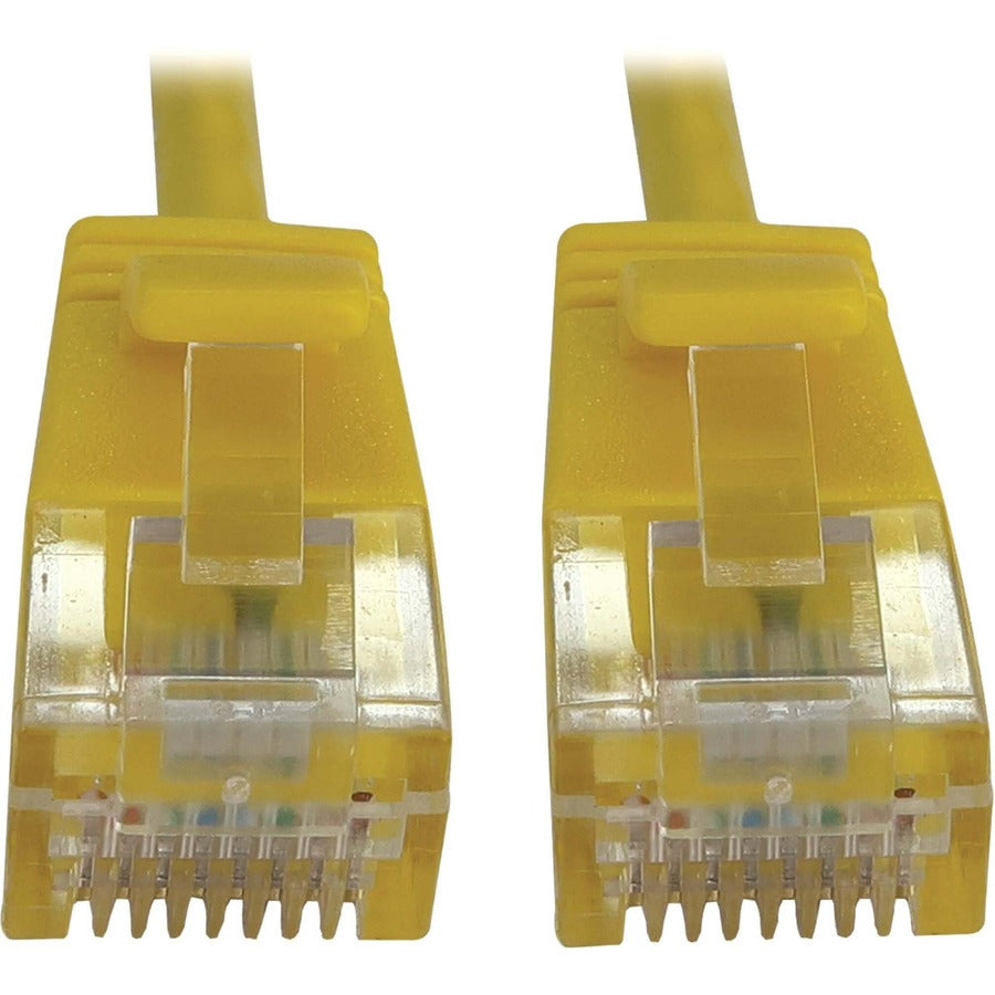 Tripp Lite N261-S06-YW Cat6a UTP Patch Network Cable - 6 ft Category 6a Network Cable for Network Device, Server, Switch, Router, Hub, Printer, Computer, Photocopier, Modem, PoE Device, Patch Panel, . - N261-S06-YW - eCommerce Business Prime