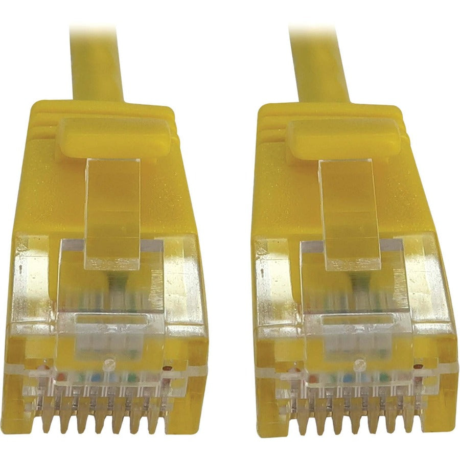 Tripp Lite N261-S6N-YW Cat6a UTP Patch Network Cable - 6" Category 6a Network Cable for Network Device, Server, Switch, Router, Hub, Printer, Computer, Photocopier, Modem, PoE Device, Patch Panel, ... - N261-S6N-YW - eCommerce Business Prime
