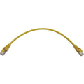 Tripp Lite N262-S01-YW Cat6a STP Patch Network Cable - 1 ft Category 6a Network Cable for Network Device, Server, Switch, Router, Hub, Printer, Computer, Photocopier, Modem, PoE Device, Patch Panel, . - N262-S01-YW - eCommerce Business Prime
