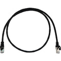 Tripp Lite N262-S03-BK Cat6a STP Patch Network Cable - 3 ft Category 6a Network Cable for Network Device, Server, Switch, Router, Hub, Printer, Computer, Photocopier, Modem, PoE Device, Patch Panel, . - N262-S03-BK - eCommerce Business Prime