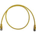 Tripp Lite N262-S03-YW Cat6a STP Patch Network Cable - 3 ft Category 6a Network Cable for Network Device, Server, Switch, Router, Hub, Printer, Computer, Photocopier, Modem, PoE Device, Patch Panel, . - N262-S03-YW - eCommerce Business Prime