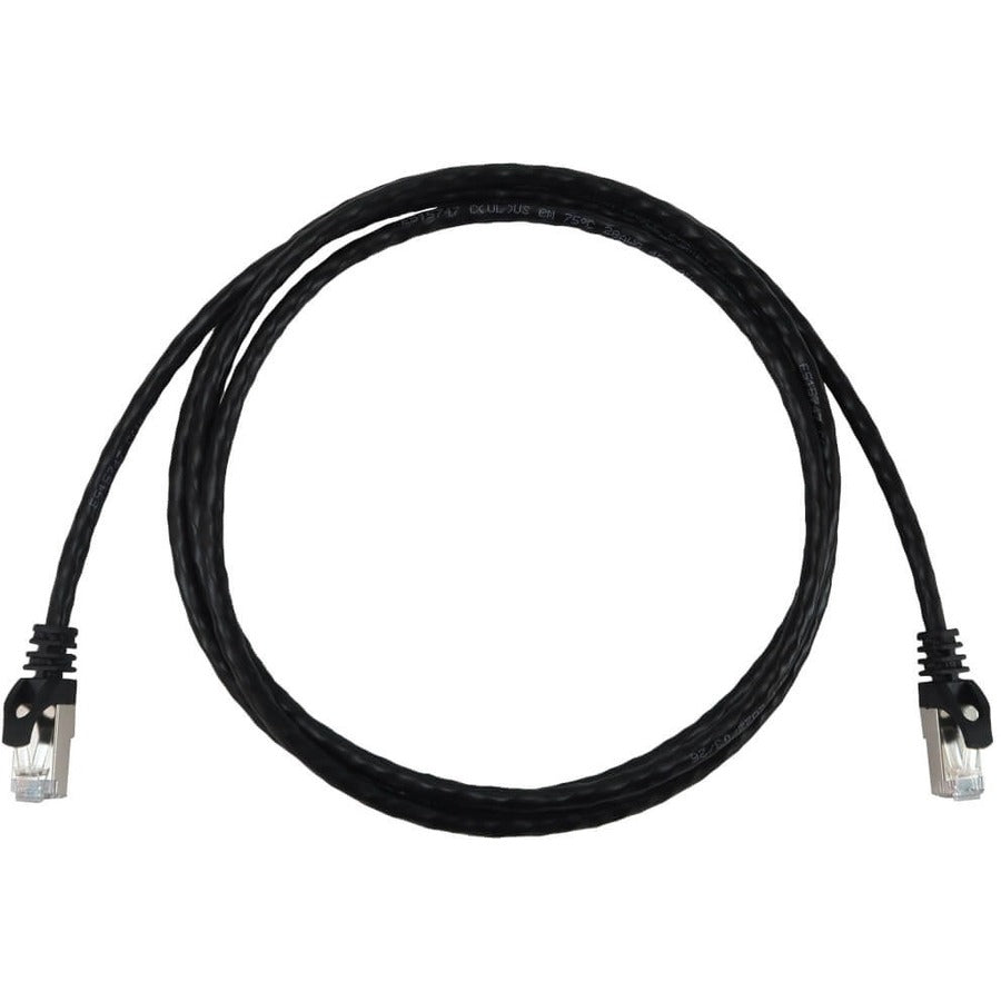 Tripp Lite N262-S05-BK Cat6a STP Patch Network Cable - 5 ft Category 6a Network Cable for Network Device, Server, Switch, Router, Hub, Printer, Computer, Photocopier, Modem, PoE Device, Patch Panel, . - N262-S05-BK - eCommerce Business Prime