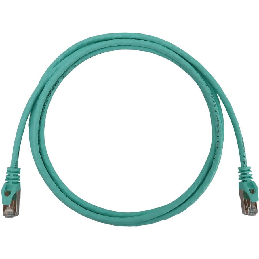 Tripp Lite N262-S06-AQ Cat6a STP Patch Network Cable - 6 ft Category 6a Network Cable for Network Device, Server, Switch, Router, Hub, Printer, Computer, Photocopier, Modem, PoE Device, Patch Panel, . - N262-S06-AQ - eCommerce Business Prime