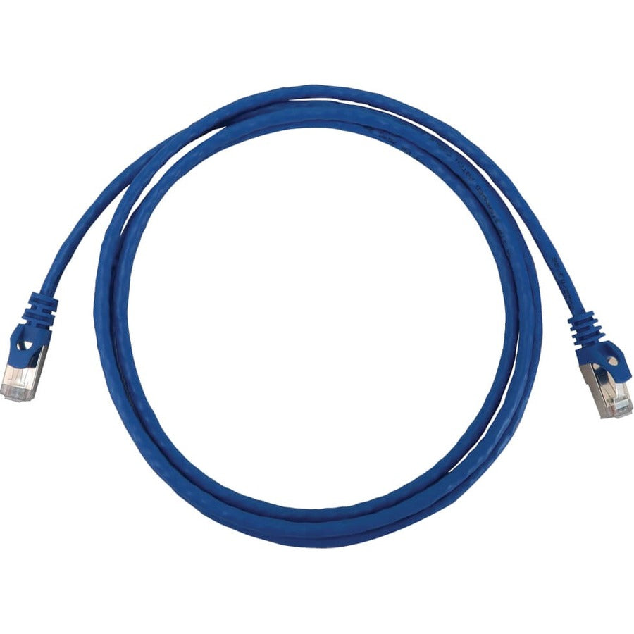 Tripp Lite N262-S07-BL Cat6a STP Patch Network Cable - 7 ft Category 6a Network Cable for Network Device, Server, Switch, Router, Hub, Printer, Computer, Photocopier, Modem, PoE Device, Patch Panel, . - N262-S07-BL - eCommerce Business Prime