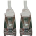 Tripp Lite N262-S15-WH Cat6a STP Patch Network Cable - 15 ft Category 6a Network Cable for Network Device, Server, Switch, Router, Hub, Printer, Computer, Photocopier, Modem, PoE Device, Patch Panel,  - N262-S15-WH - eCommerce Business Prime