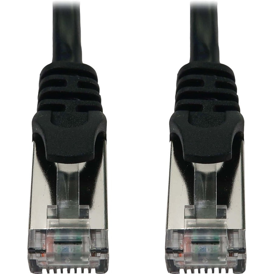 Tripp Lite N262-S25-BK Cat6a STP Patch Network Cable - 25 ft Category 6a Network Cable for Network Device, Server, Switch, Router, Hub, Printer, Computer, Photocopier, Modem, PoE Device, Patch Panel,  - N262-S25-BK - eCommerce Business Prime