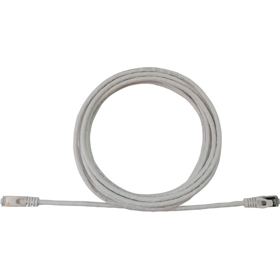 Tripp Lite N262-S25-WH Cat6a STP Patch Network Cable - 25 ft Category 6a Network Cable for Network Device, Server, Switch, Router, Hub, Printer, Computer, Photocopier, Modem, PoE Device, Patch Panel,  - N262-S25-WH - eCommerce Business Prime