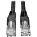 Tripp Lite 3' Cat6 Gigabit Snagless Molded Patch Cable RJ45 M/M Black 3ft - 3ft - 1 x RJ-45 Male - 1 x RJ-45 Male - Black - N201-003-BK - eCommerce Business Prime