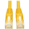 Tripp Lite 14ft Cat6 Gigabit Snagless Molded Patch Cable RJ45 M/M Yellow 14' - 14ft - 1 x RJ-45 Male - 1 x RJ-45 Male - Yellow - N201-014-YW - eCommerce Business Prime