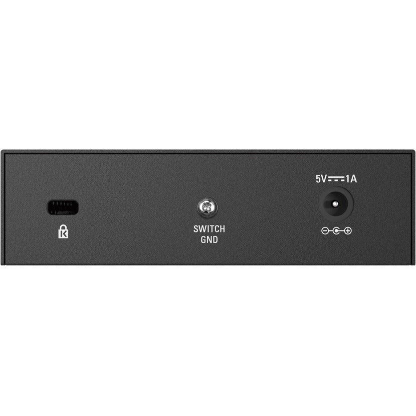 D-Link DGS-105 5 Port Gigabit Unmanaged Metal Desktop Switch - 5 Port Gigabit Unmanaged Metal Desktop Switch - DGS-105 - eCommerce Business Prime