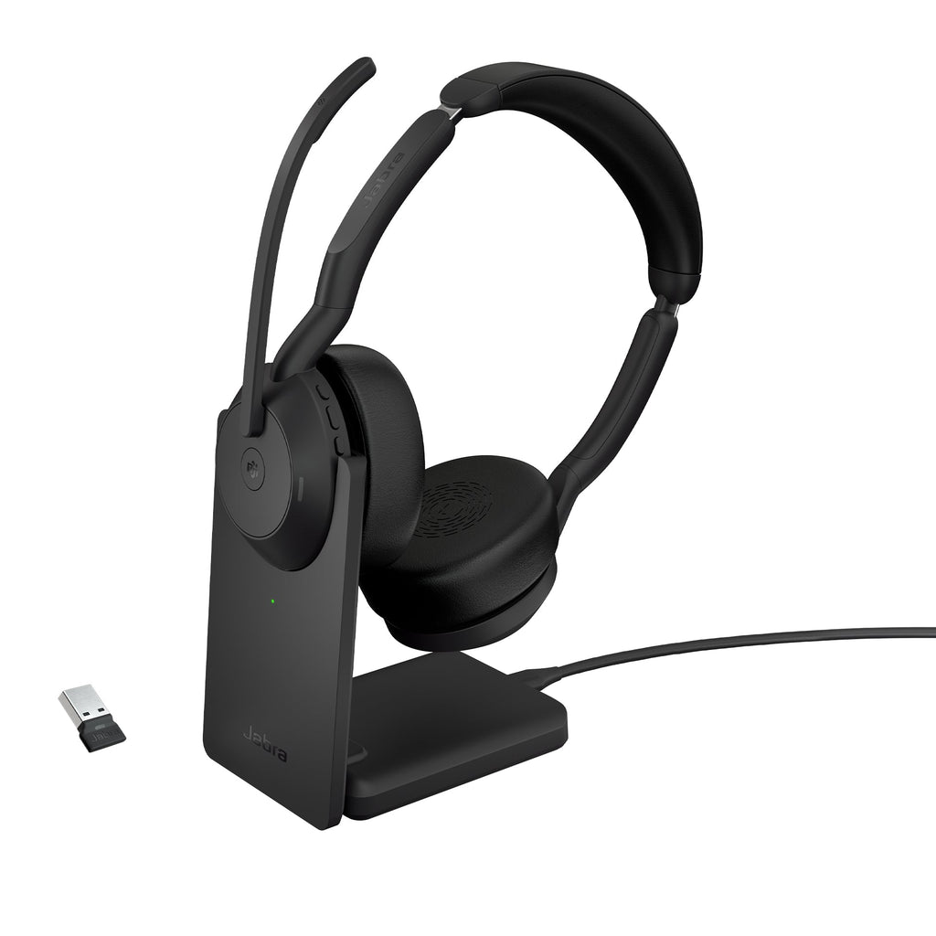 Jabra Evolve2 55 - Link380a MS Stereo (Include Stand), NA - 25599-999-989-01 - eCommerce Business Prime